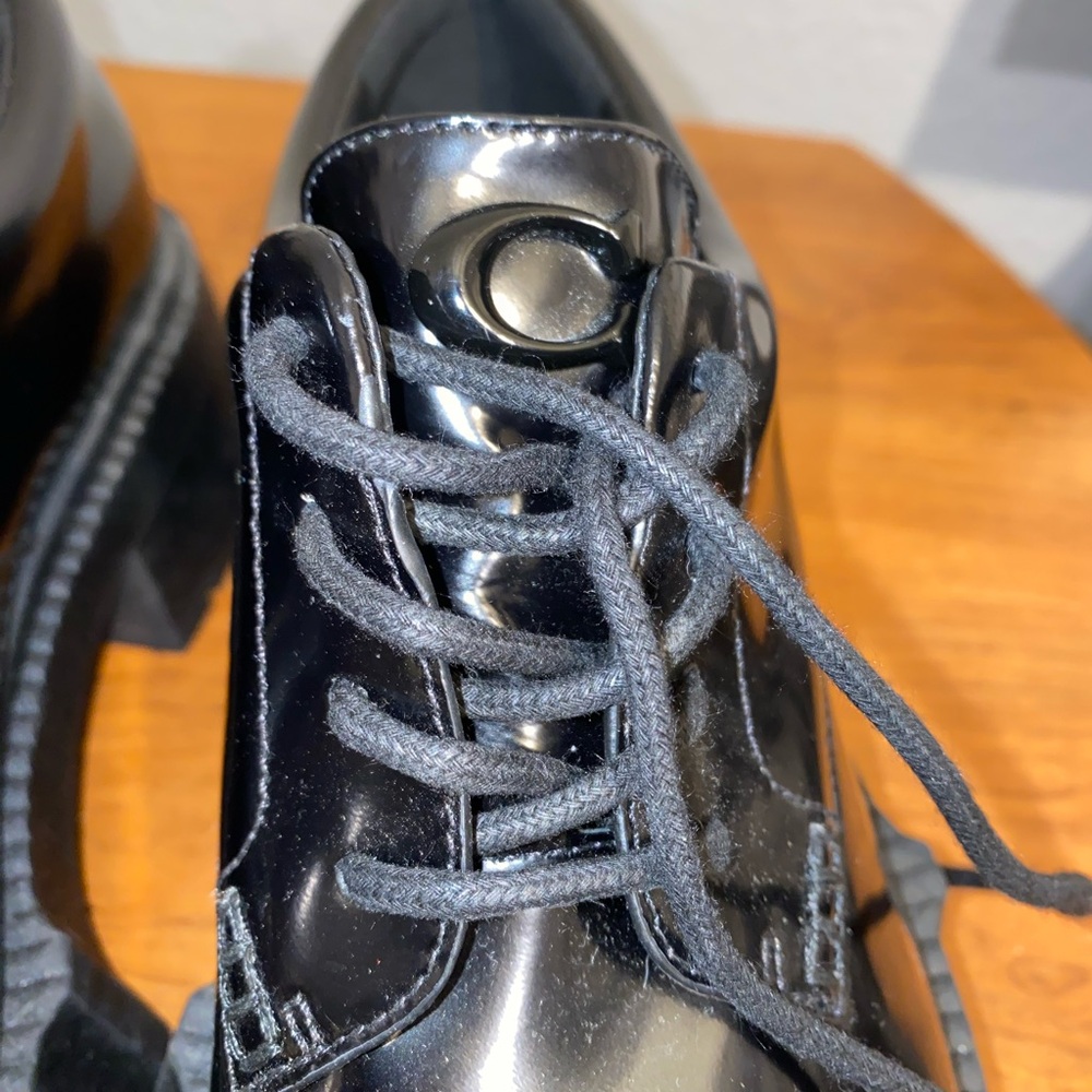 COACH Lyla Platform Derby shoes 9.5 - Picture 4 of 9